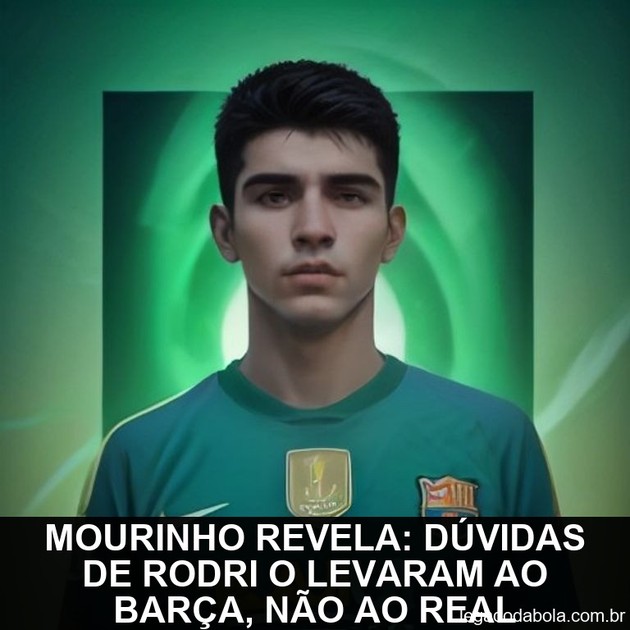 Mourinho Reveals: Rodri's Doubts Led Him to Barca, Not Madrid
