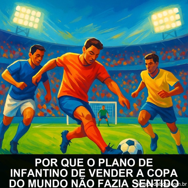 Por que o plano de Infantino de vender a Copa do Mundo não fazia sentido