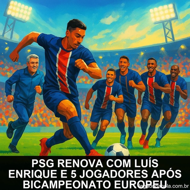PSG renew contracts of Luis Enrique and five players after back-to-back titles