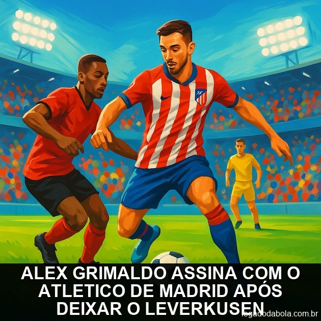 Alex Grimaldo signs with Atletico Madrid after leaving Leverkusen