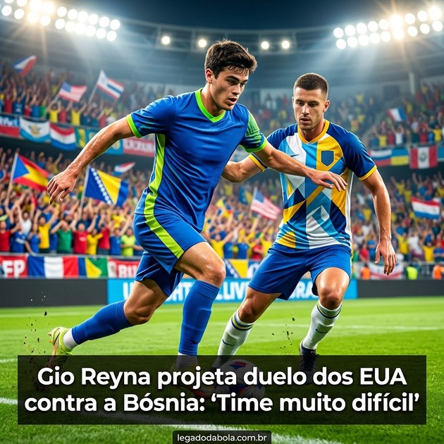 Gio Reyna projeta duelo dos EUA contra a Bósnia: 'Time muito difícil'