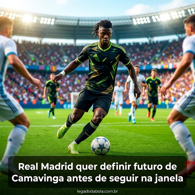 Real Madrid quer definir futuro de Camavinga antes de seguir na janela