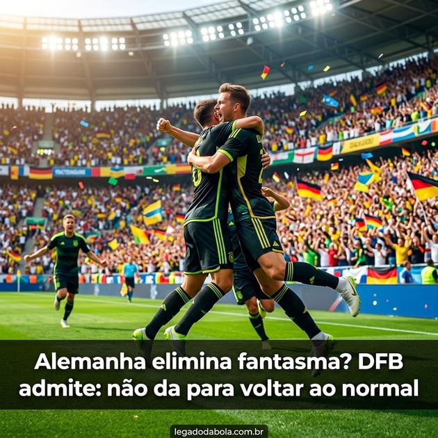 Alemanha elimina fantasma? DFB admite: não da para voltar ao normal