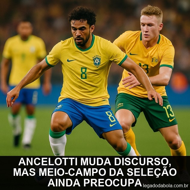 Ancelotti changes his tone, but Brazil's midfield crisis remains