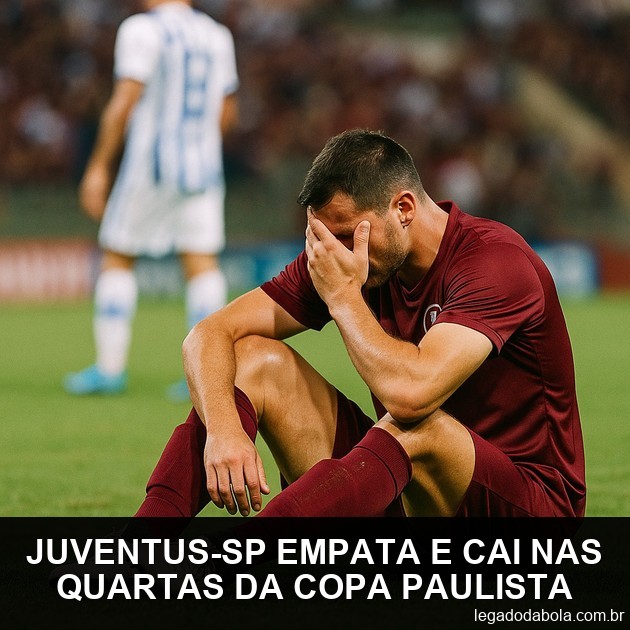 Juventus-SP empata e cai nas quartas da Copa Paulista