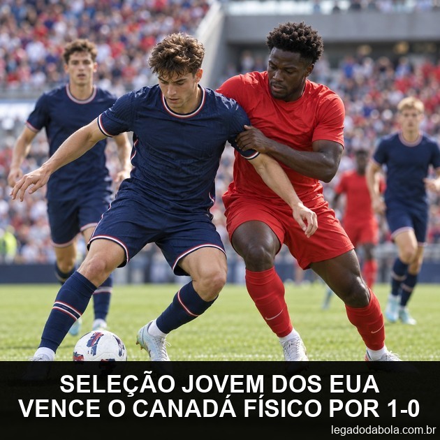 Joven selección de EE. UU. vence a un Canadá físico 1-0