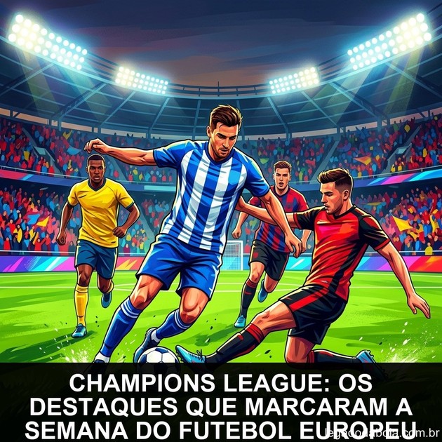 Champions League: os destaques que marcaram a semana do futebol europeu