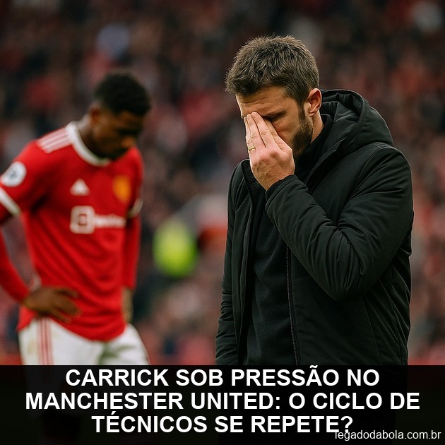 Carrick bajo presión en el Manchester United: ¿se repite el ciclo de técnicos?