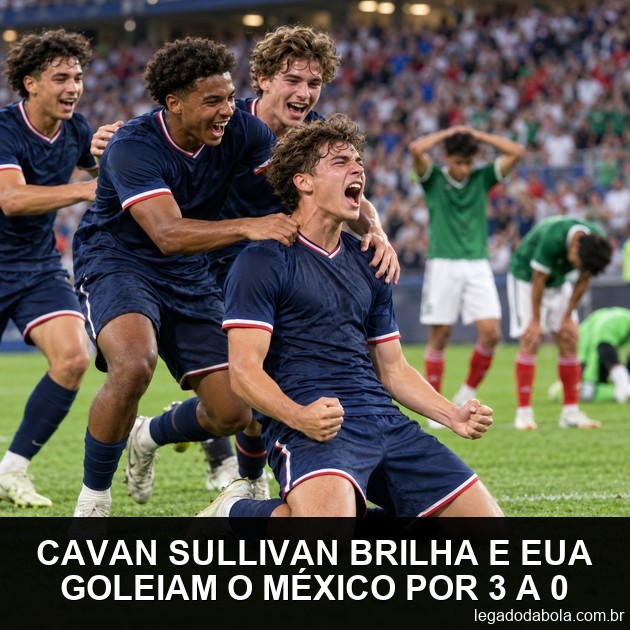 Cavan Sullivan Shines as USA Beat Mexico 3-0