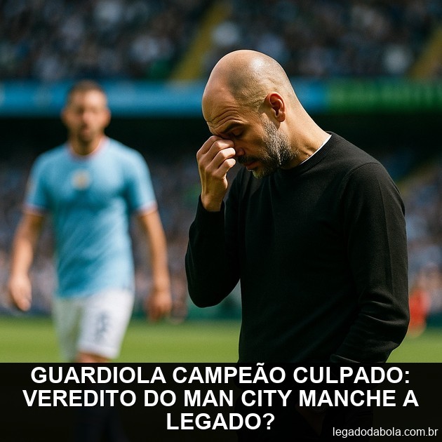 Guardiola campeão culpado: veredito do Man City manche a legado?