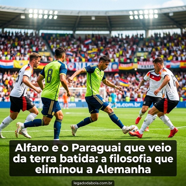 Alfaro e o Paraguai que veio da terra batida: a filosofia que eliminou a Alemanha