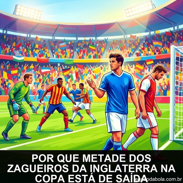 Por que metade dos zagueiros da Inglaterra na Copa está de saída