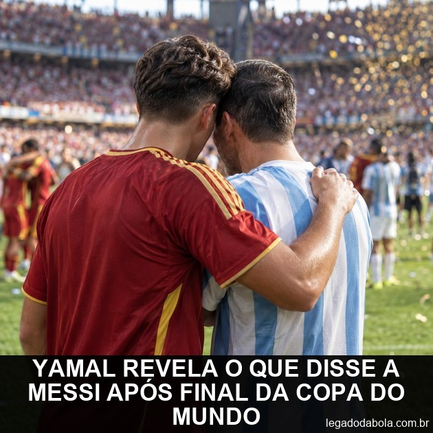 Yamal revela o que disse a Messi após final da Copa do Mundo