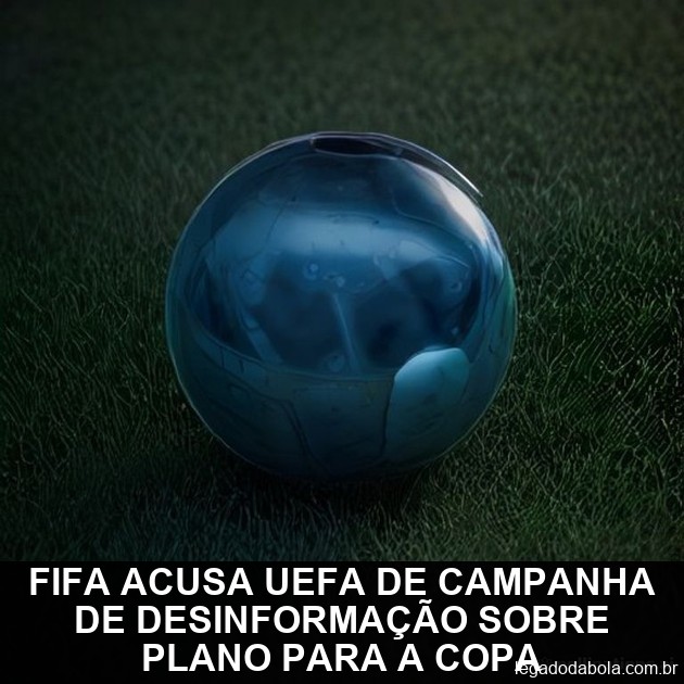 FIFA acusa UEFA de campanha de desinformação sobre plano para a Copa
