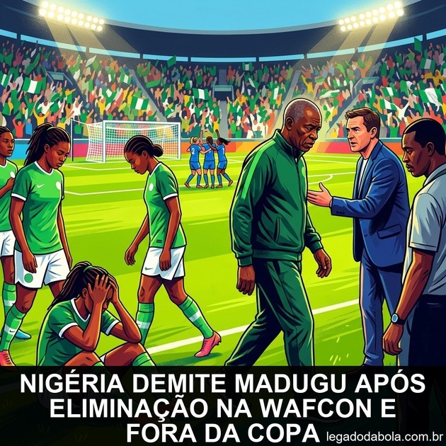 Nigéria demite Madugu após eliminação na WAFCON e fora da Copa
