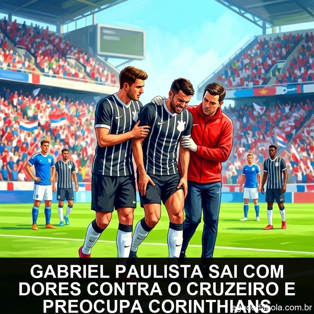 Gabriel Paulista sai com dores contra o Cruzeiro e preocupa Corinthians