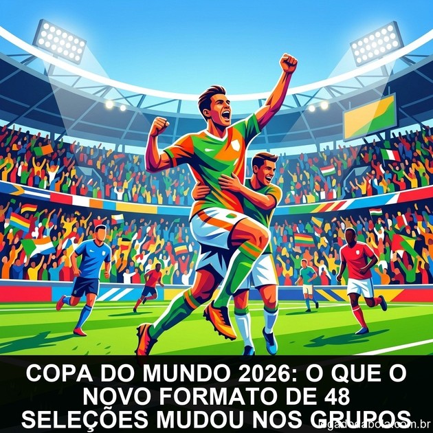 Copa do Mundo 2026: o que o novo formato de 48 seleções mudou nos grupos