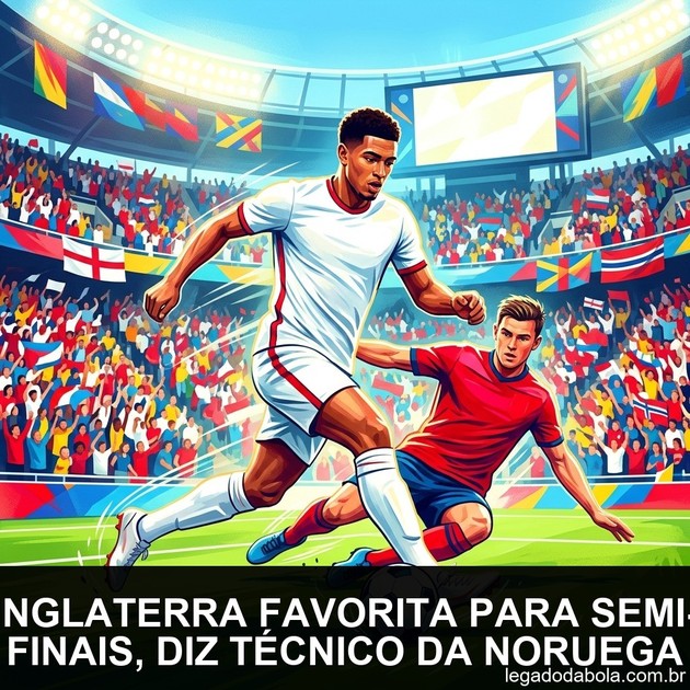 Inglaterra favorita para semi-finais, diz técnico da Noruega